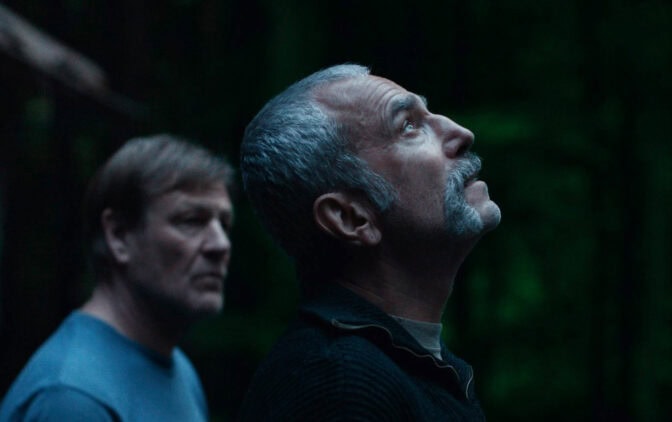 Daniel Day-Lewis och Sean Bean i "Anemone".