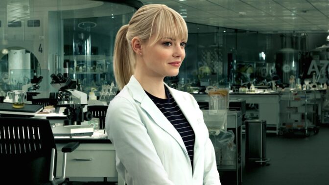 Emma Stone strax innan psykotisk pressturné.