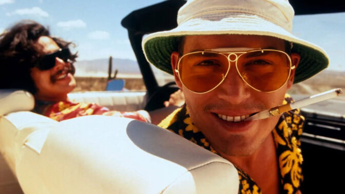 Johnny Depp är Hunter S. Thompson.