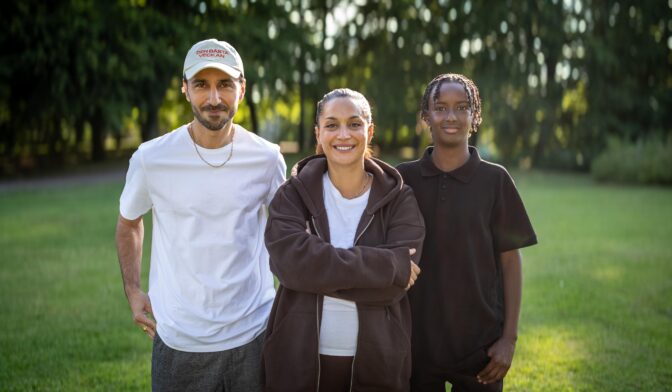 På bilden från vänster till höger: Peshang Rad, Rojda Sekersöz och Rudwan Socdal.