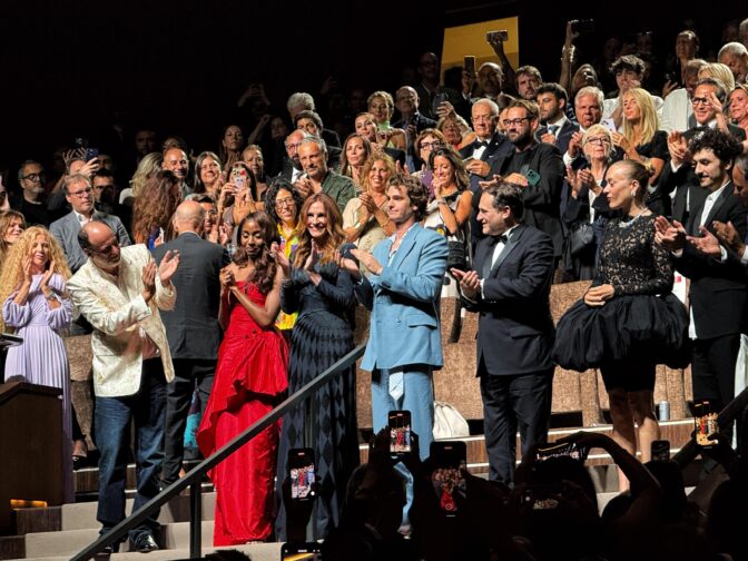 Julia Roberts, för första gången på Venedigs filmfestival.
