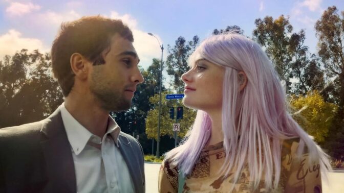 Unga turturduvor på flykt i "June and John".