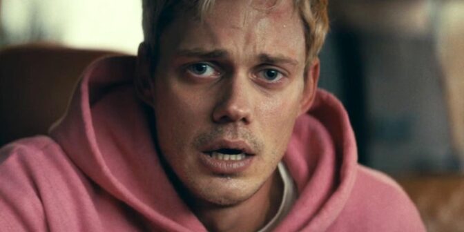 Bill Skarsgård har det tufft i "Locked".