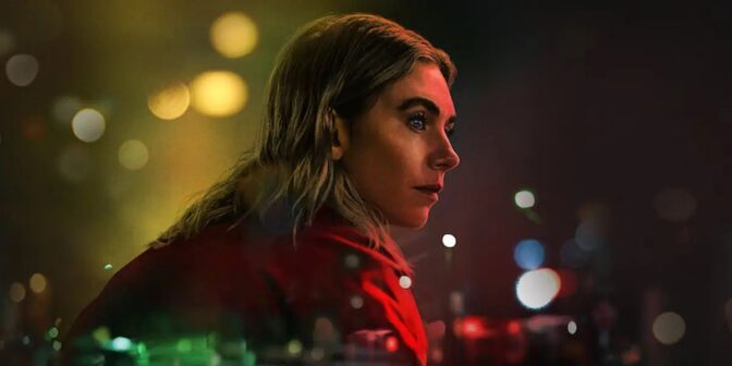 När mörkret faller ser vi Vanessa Kirby i "När mörkret faller"