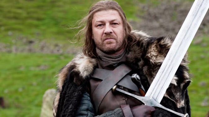 Sean Bean som Eddard Stark i "Game of Thrones"