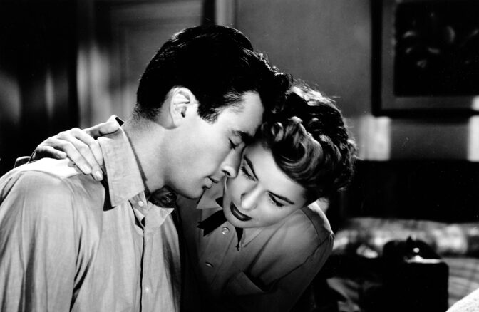Ingrid Bergman och Gregory Peck i "Trollbunden"