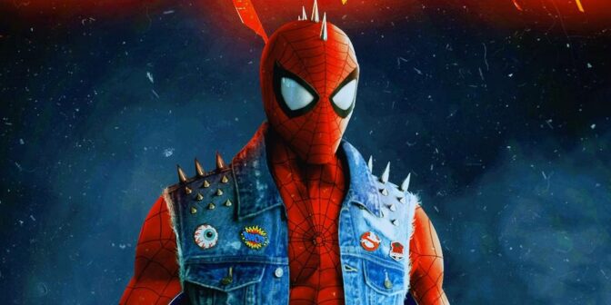 Spider-Punk. Som Spider-Man, fast punk.