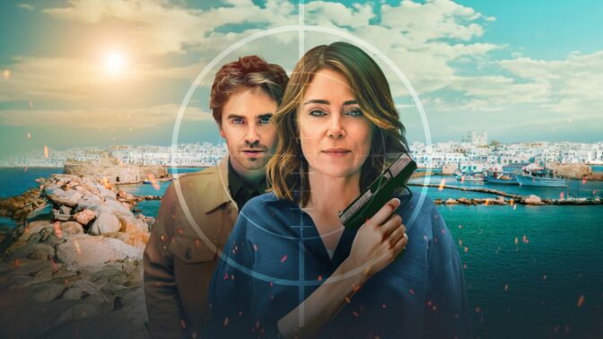 Keeley Hawes och Freddie Highmore i "Torpeden". Nu på SVT Play.