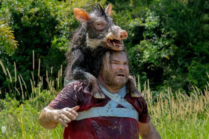 Jack Black i "Anaconda". 