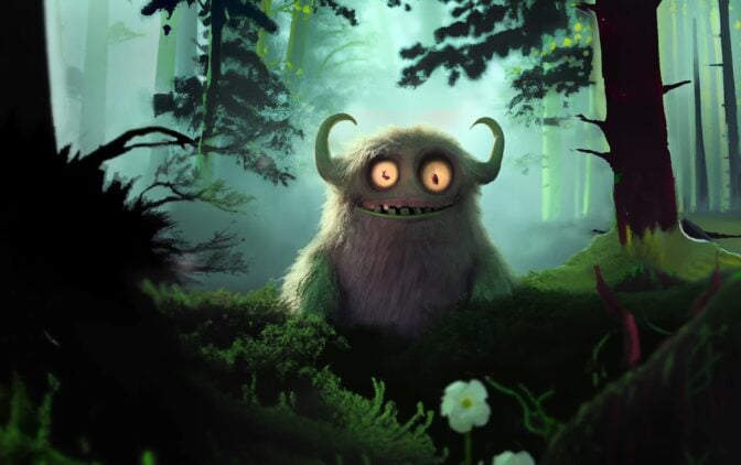 Kortfilmen "Critterz" från 2023. 