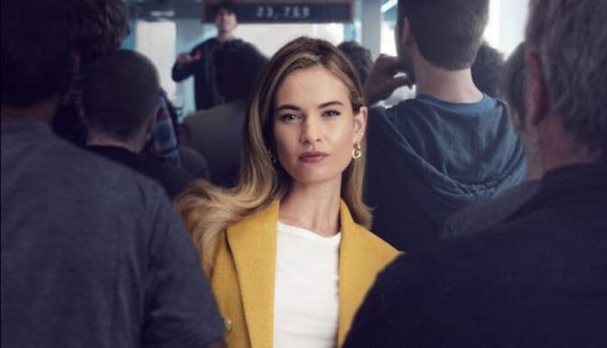 Lily James i "Swiped"