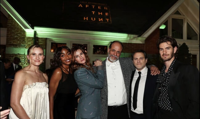 "After the Hunt"-teamet på New York Film Festival