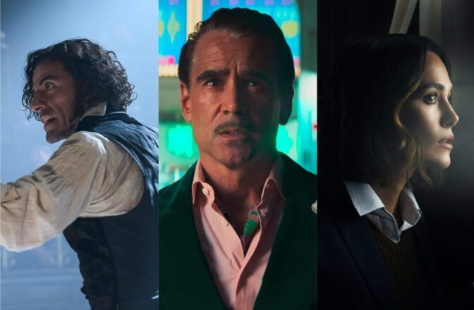 "Frankenstein", "The Ballad of a Small Player", "The Woman in Cabin 10"