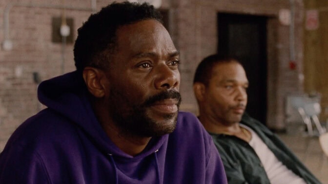 Colman Domingo och Clarence Maclin i "Sing Sing"
