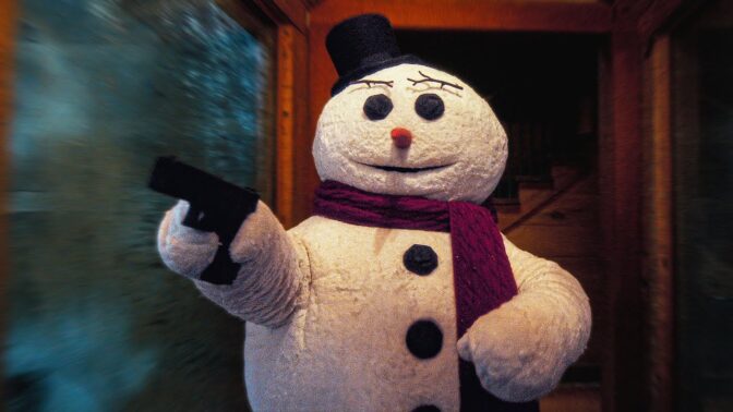 En av många minnesvärda sekvenser i "The Naked Gun".