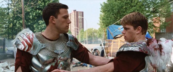 Ben Affleck och Matt Damon i "Dogma" 