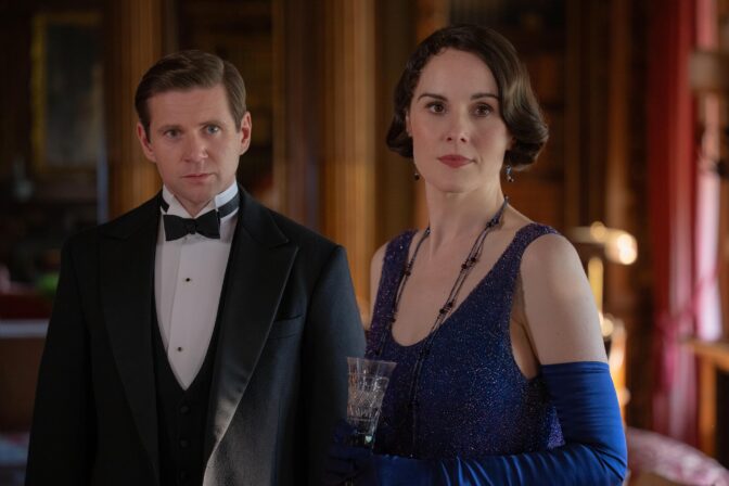 "Downton Abbey" tar farväl med en sista biofilm.