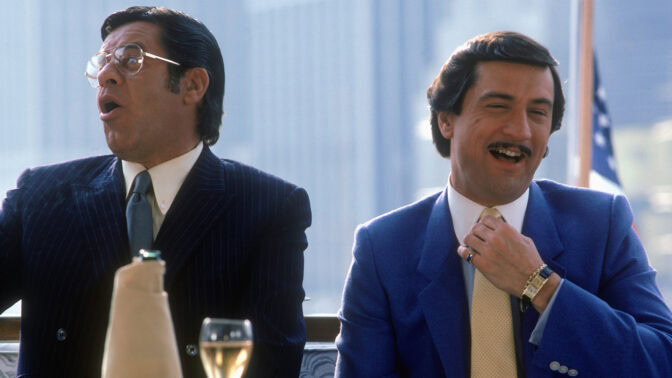Jerry Lewis och Robert De Niro i "King of Comedy".