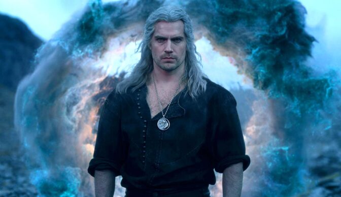 Henry Cavill som Geralt av Rivia i "The Witcher".