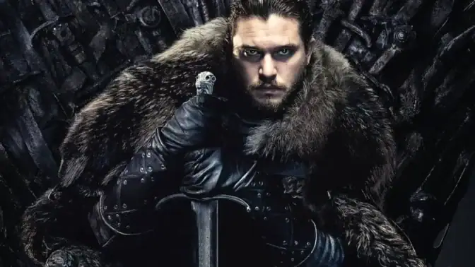 Kit Harington som Jon Snow i "Game of Thrones".