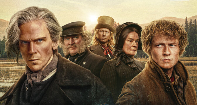 Gustaf Skarsgård i svenska dramaserien "Koka björn"