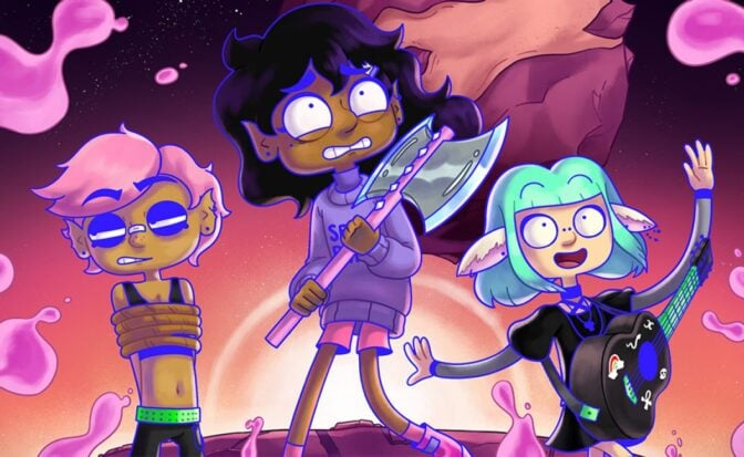 "Lesbian Space Princess" är en av 20+ långfilmer i programmet.