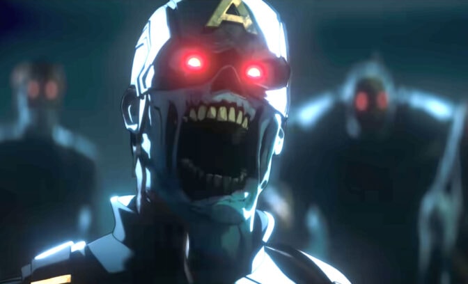 Captain America som zombie