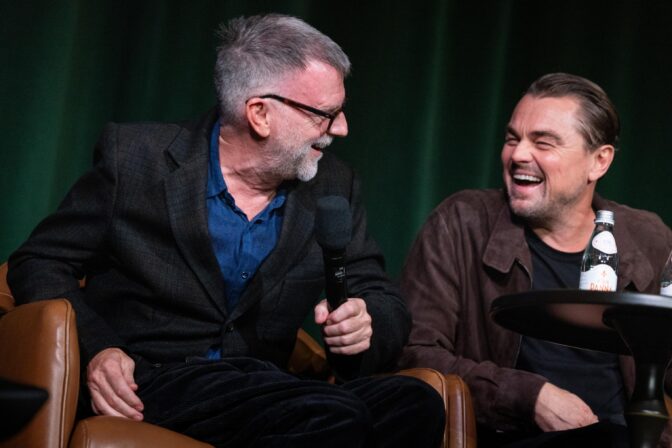 PTA och DiCaprio svarade på frågor.