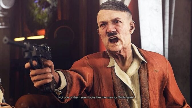 Hitler i "Wolfenstein II: The New Colossus".