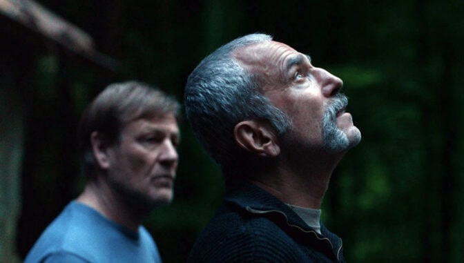 Sean Bean och Daniel Day-Lewis i "Anemone"