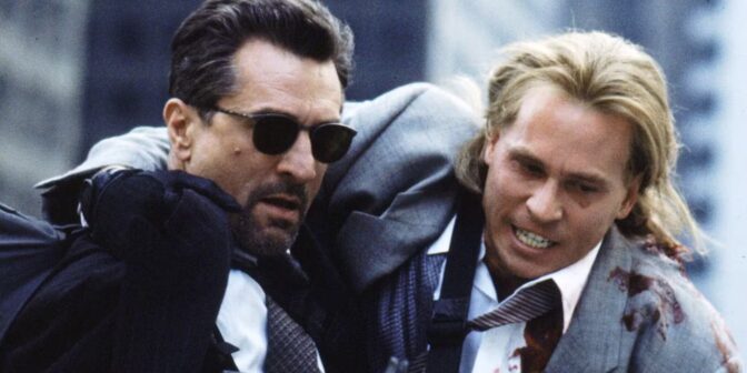 DeNiro och Kilmer i "Heat" från 1995.