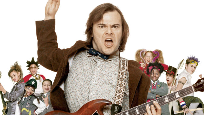 Jack Black i "School of Rock".