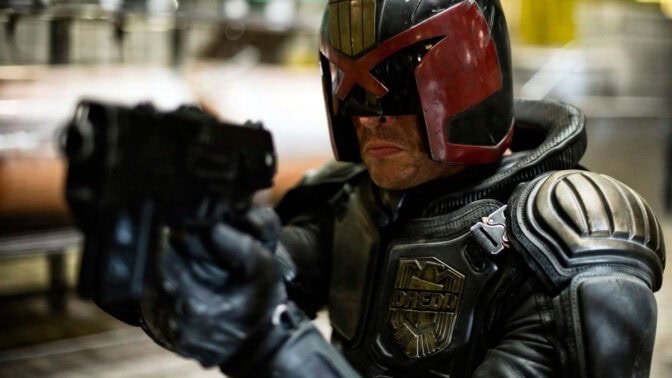Karl Urban i "Dredd"