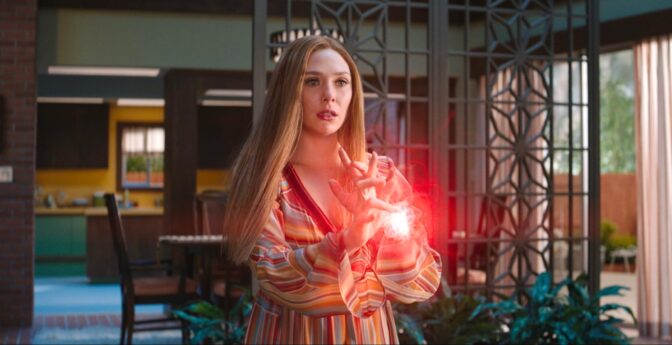 Elizabeth Olsen i "WandaVision"