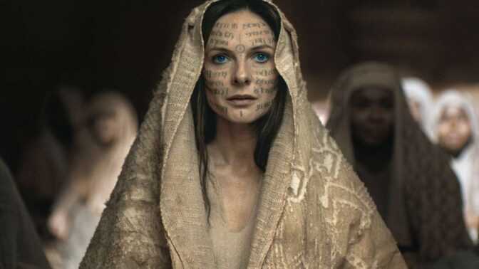 Rebecca Ferguson som Lady Jessica i "Dune: Part Two".
