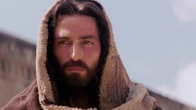 Jim Caviezel som Jesus i "The Passion of the Christ".