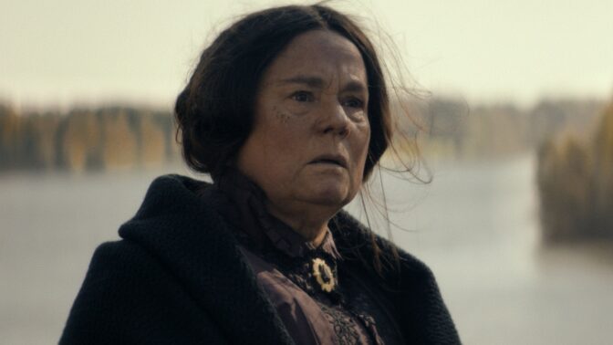 Pernilla August i "Koka björn"