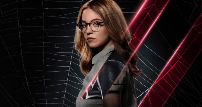 Sydney Sweeney som Julia Cornwall i "Madame Web".
