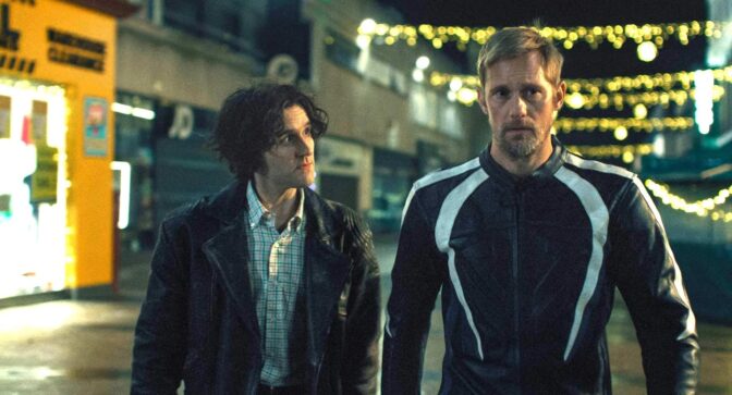 Skarsgård i "Pillion"