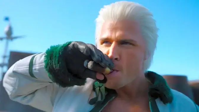 Callum Kerr som Smoker är ett av nytillskotten i säsong 2 av "One Piece".