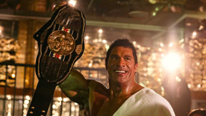 Dwayne Johnson i "The Smashing Machine".