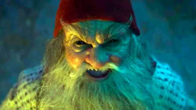 En av nissarna i "There´s something in the barn"