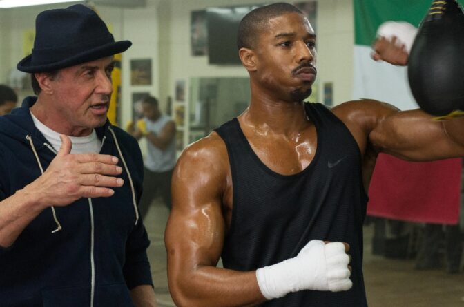Sylvester Stallone och Michael B. Jordan i "Creed"