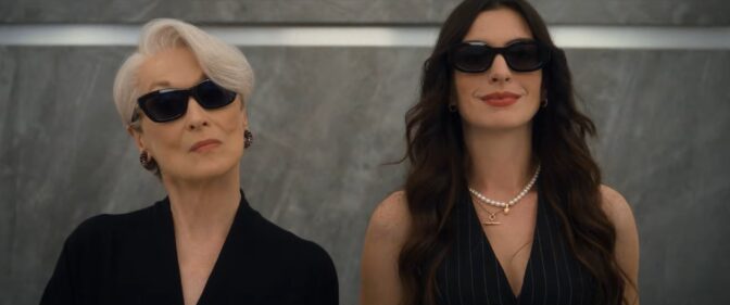Meryl Streep och Anne Hathaway i ”Djävulen bär Prada 2”.
