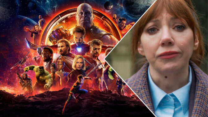 "Avengers: Infinity War" och Diane Morgan som Philomena Cunk.