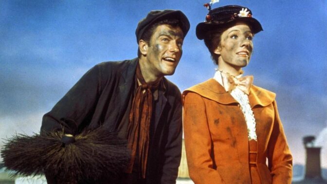 Dicn van Dyke i klassikern "Mary Poppins"