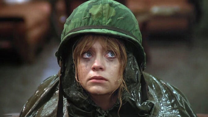 Goldie Hawn, "Tjejen som gjorde lumpen", 1980