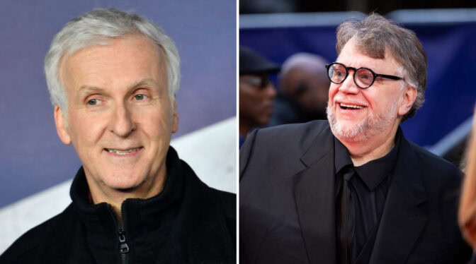 James Cameron och Guillermo del Toro. 