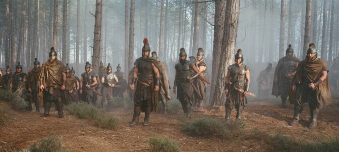 Matt Damon och hans boys redo för jobbig hemresa i "The Odyssey".