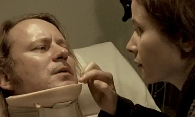 Stellan Skarsgård och Emily Watson i "Breaking the Waves".